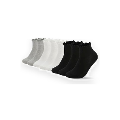 Pinvessa Frilly Ankle Socks